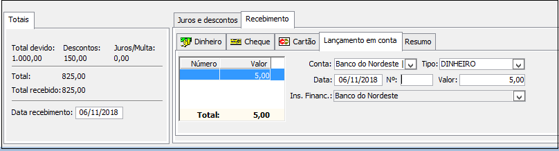 43 Título-Financeiro-Arrecadacao-na-Instituição-Pasta Recebimento-Valor-Recebido