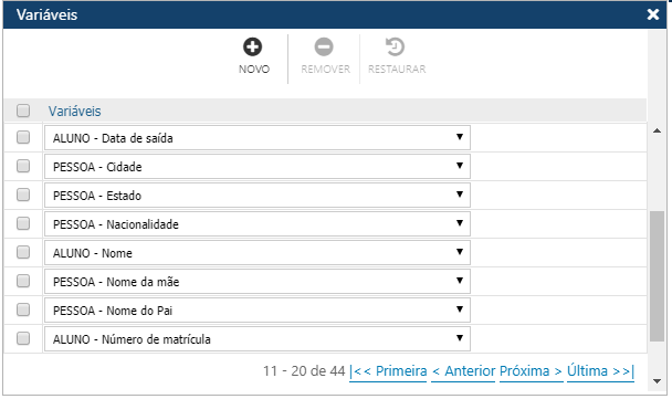 AW-Atestado-Classe X Variavel - Variaveis
