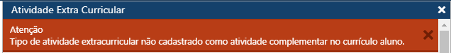 AW-Interface-Registro-Escolar-Atividade-ExtraCurricular - Msg Erro Tipo ATV