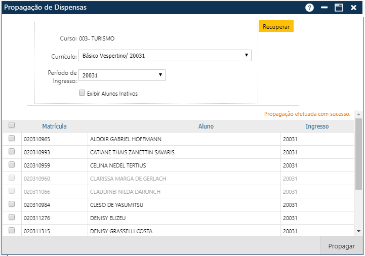 AW-Interface-Registro-Escolar-Dispensa-Disciplina-por-EQV - Propagação-Dispensa
