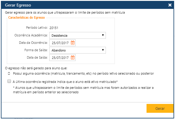 AW-Interface-Registro-Escolar-Registro-Abandono- Gerar Egresso