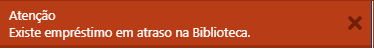 AW-Interface-Registro-Escolar-Registro-Matricula - Msg Debito-Biblioteca
