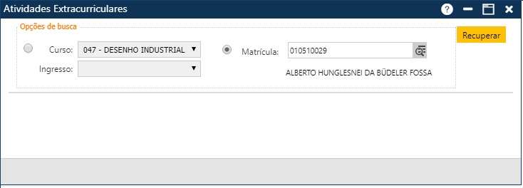 AW-Interface-Relatorio-Aproveitamento - Atividades ExtraCurriculares