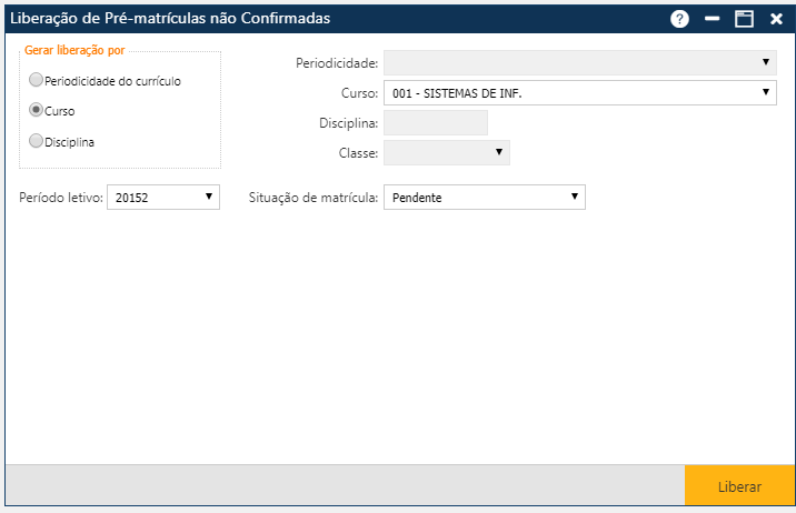 AW-Interface-Servicos-Matricula-Liberacao-PreMtr-nao-Confirmada