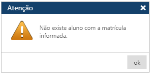 AW-MSG-Nao existe aluno MTR informada