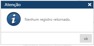 AW-Msg-Atencao-Nenhum-Registro-Retornado
