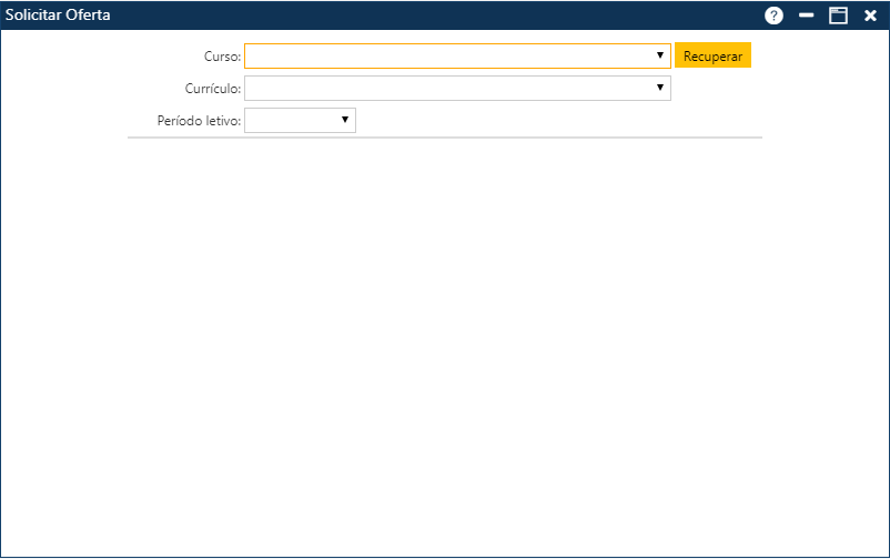 AW-Relatorio-Planejamento-CrsFerias-Solicitar-Oferta-Tela Inicial