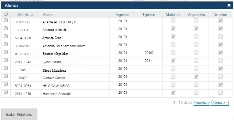 AW-Relatório-Aproveitamento-Histórico- Pesquisa por Curso
