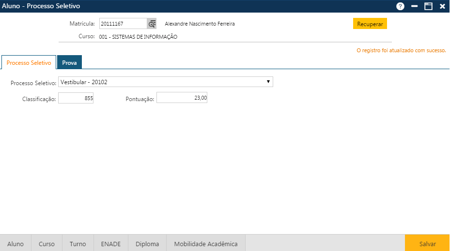 AW-Secretário-CadastroAluno - Pasta Processo Seletivo Subpasta Processo Seletivo