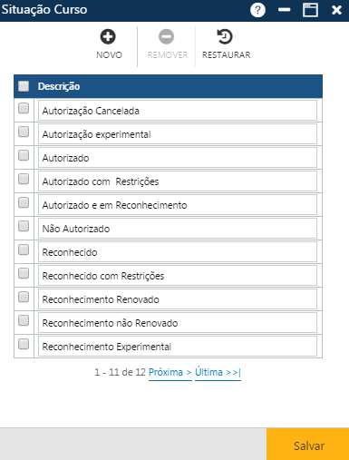 AW-Secretário-Tabela-Currículo-Situação do Curso