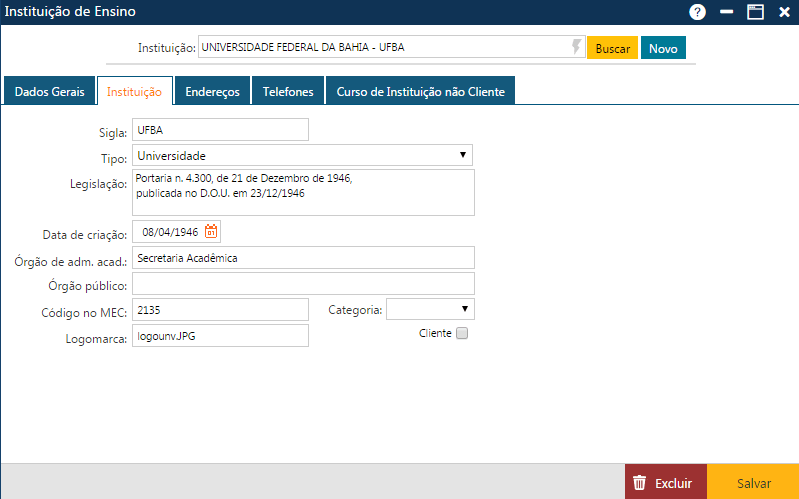 AW-Secretário-Tabela-Institucionais-Instituição de Ensino-Pasta Instituição
