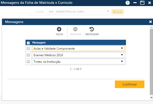AW-Secretário-Tabela-Planejamento-Mensag Ficha Matríc x Curríc-Mensags do Curric