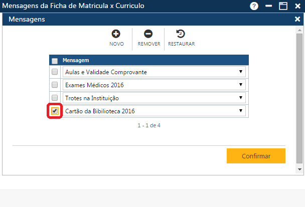 AW-Secretário-Tabela-Planejamento-Mensag Ficha Matríc x Curríc-Prep Exclusão Mens