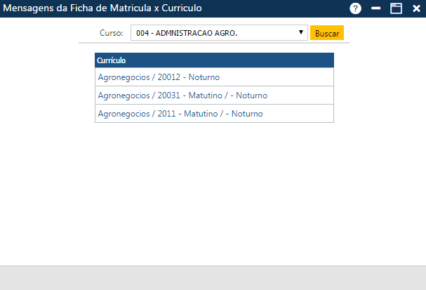 AW-Secretário-Tabela-Planejamento-Mensag Ficha Matríc x Curríc-Seleção Curric