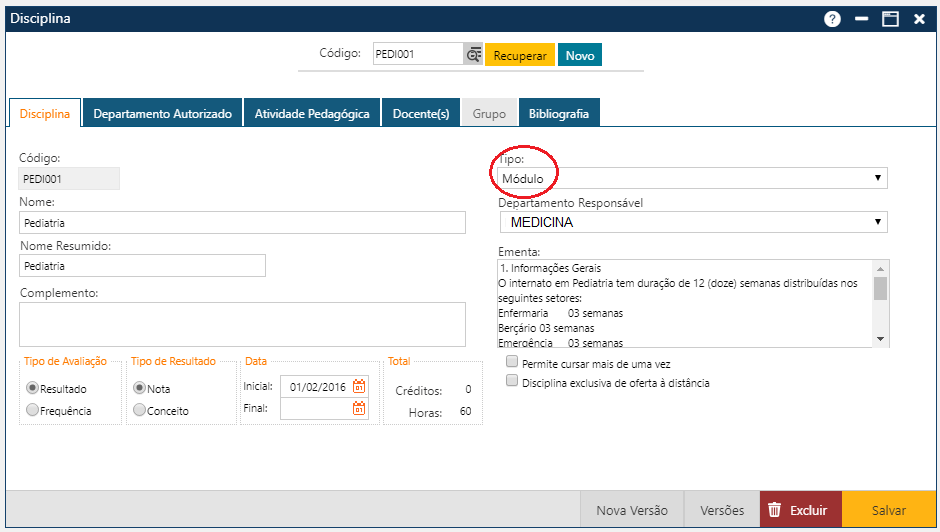 AW_Grupos e Modulos - Figura 06 - Cadastro Módulo