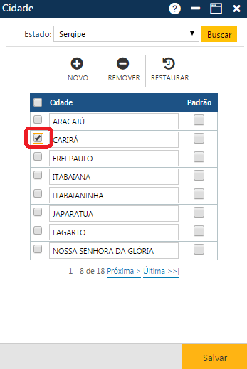 Acadêmico WEB-Secretário-Tabela-Outros-Cidades- Cidade marcada para exclusão