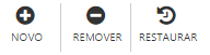 Acadêmico-WEB-Secretário-Tabela-Outros-Correspondência CursoXConcurso-Botões Novo Remover e Restaurar