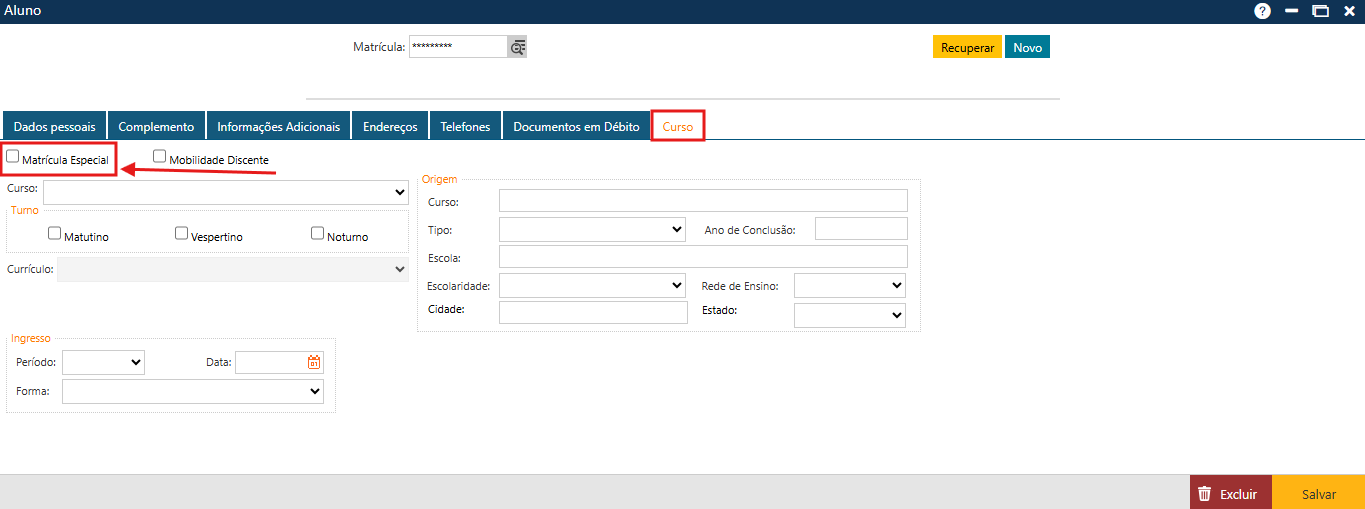 Aluno-especial-Interface-Aluno-Aba-Curso-Matricula-especial