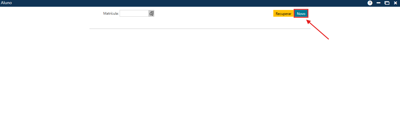 Aluno-especial-Interface-Aluno-botao-Novo