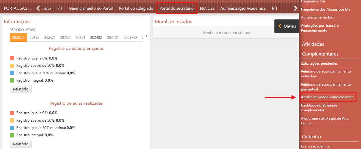 Analise-de-Atividade-Complementar-Menu-de-Acesso