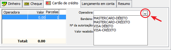 ArrecadacaonaEmpresaCobradora-Interface-PastaRecebimento-Cartao-Operadoras