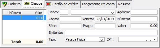 ArrecadacaonaEmpresaCobradora-Interface-PastaRecebimento-Cheque