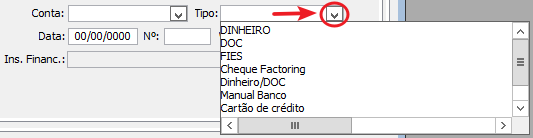 ArrecadacaonaEmpresaCobradora-Interface-PastaRecebimento-Lancamento-tipo
