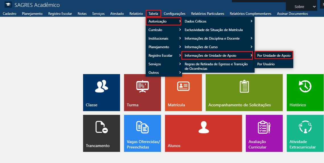Autorizacao-a-Informacoes-de-Unidade-de-Apoio-por-Unidade-de-Apoio-Menu-de-Acesso