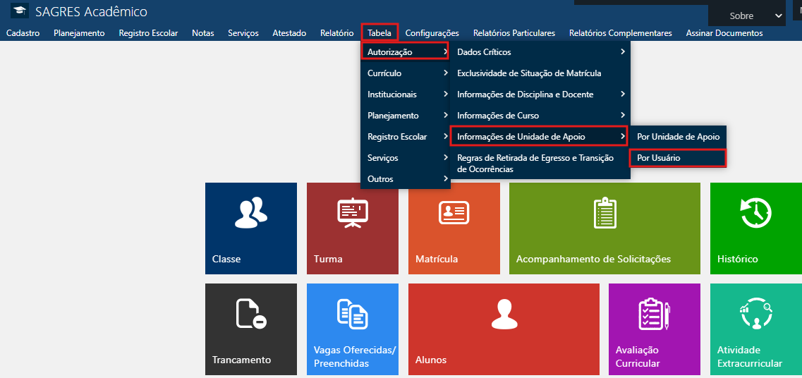 Autorizacao-a-Informacoes-de-Unidade-de-Apoio-por-Usuario-Menu-de-Acesso