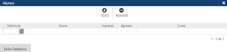 CW-Relatório-Aluno-Impressão do Histórico Escolar - Visualizar Alunos - Por Aluno - Tela
