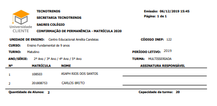 CW-Relatório-Alunos-Confirmação de Permanência de Alunos-Rlt-Multiseriada