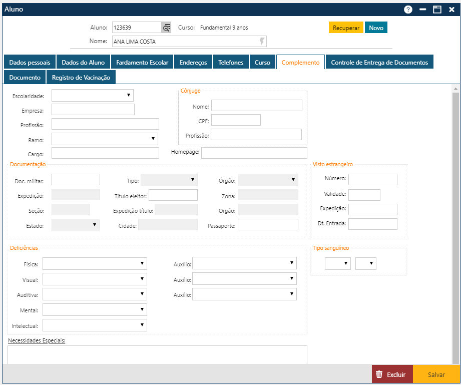 Cadastro-Aluno-Pasta-Complemento Cadastro-Aluno-Pasta-Complemento