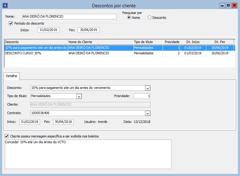 Cadastro-Desconto-por-Cliente-Por-Nome