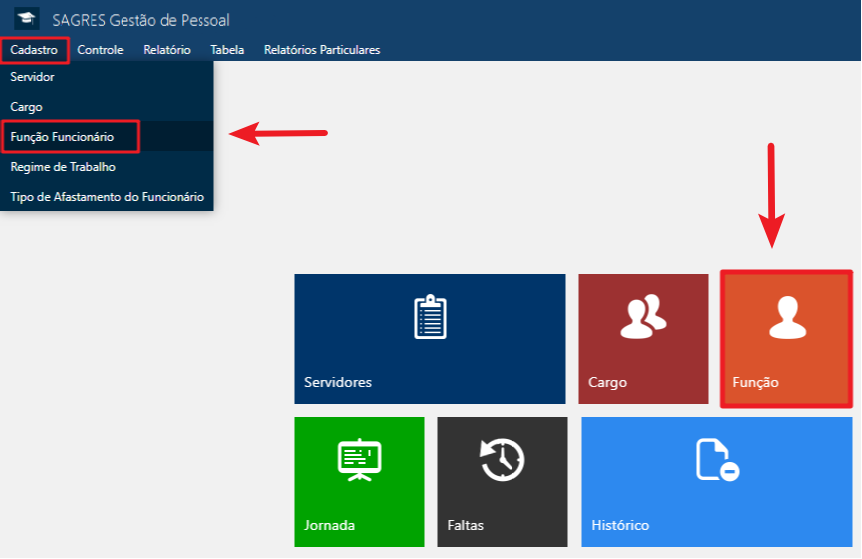 Cadastro - Função do Funcionário