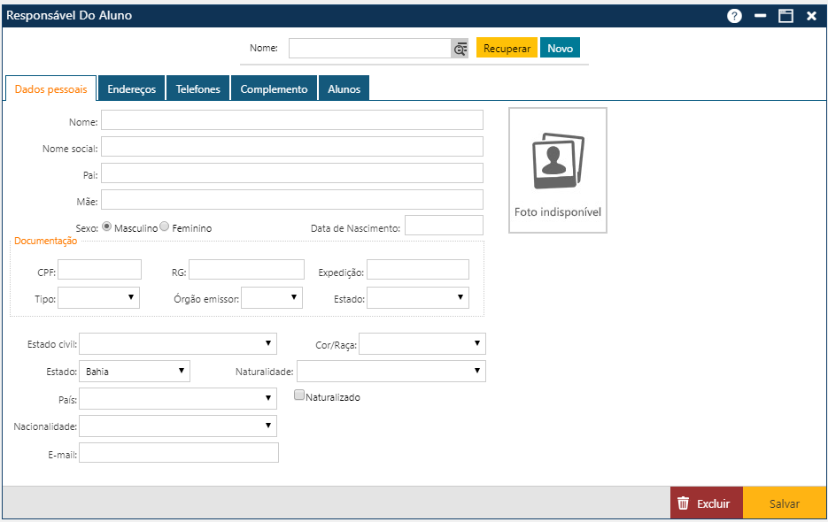 Cadastro-Responsável-Cadastrar-novo-Responsável Cadastro-Responsável-Cadastrar-novo-Responsável