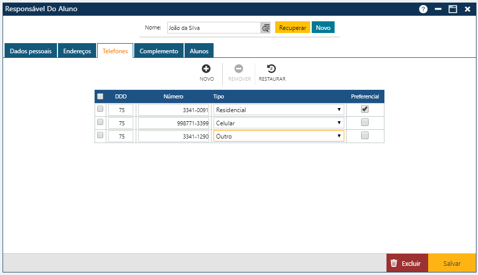 Cadastro-Responsável-Pasta-Telefone Cadastro-Responsável-Pasta-Telefone