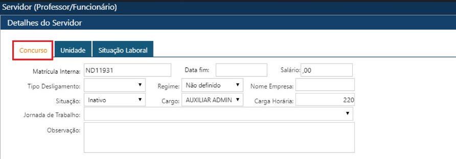 Cadastro-Servidor-Informacoes-de-Funcionario-Informacoes-de-Concurso-melhorada
