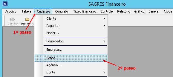 Cadastro-de-banco-Menu