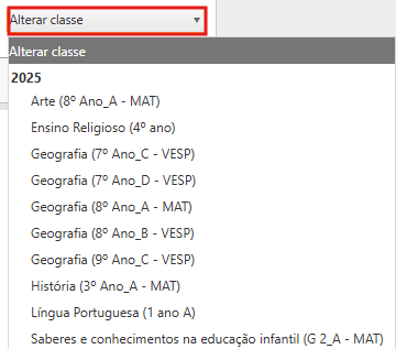 Caderneta-Alterar-Classe
