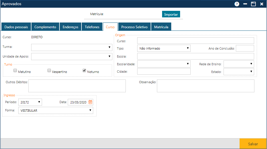 Casos de Teste_ Tela Aprovados_Curso