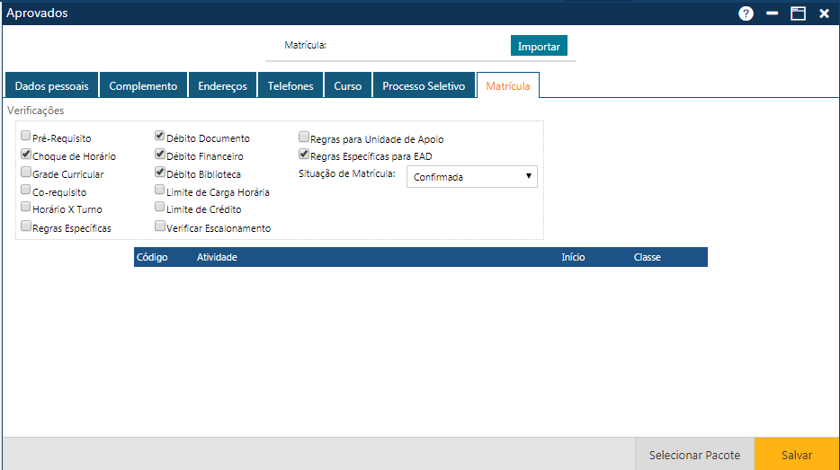 Casos de Teste_ Tela Aprovados_Processo_Matrícula