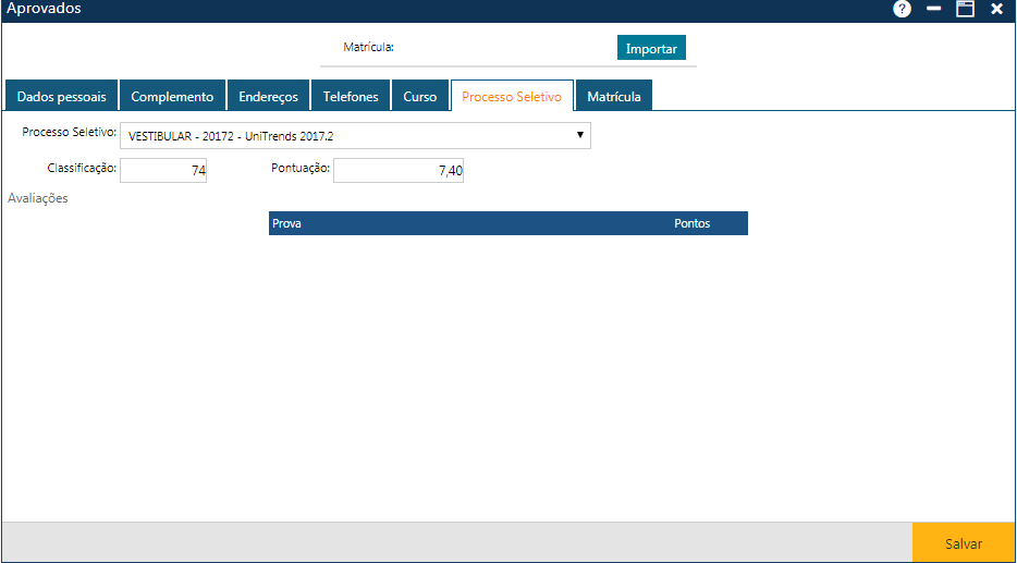 Casos de Teste_ Tela Aprovados_Processo_Seletivo