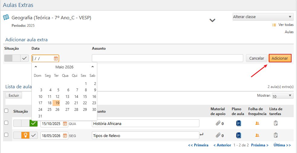 DW-acompanhamento-aulas-aulas-extras-interface