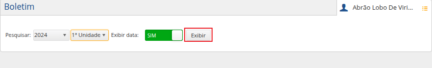 DW-interface-Consulta-Boletim-boletim-tela-inicial-botao-exibir