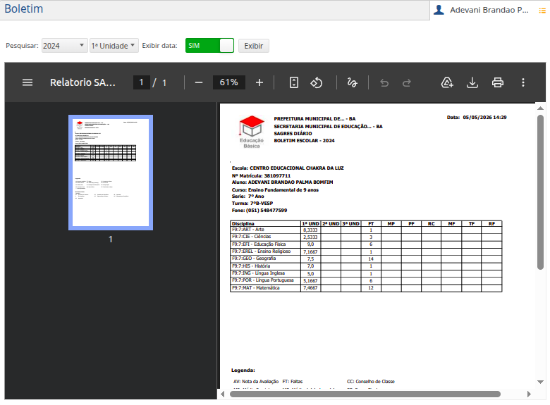 DW-interface-Consulta-Boletim-boletim-tela-inicial-relatorio-boletim