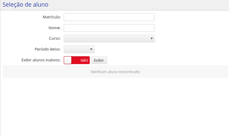 DW-interface-Consulta-Boletim-selecao-de-aluno-tela-inicial-ambiente-superior