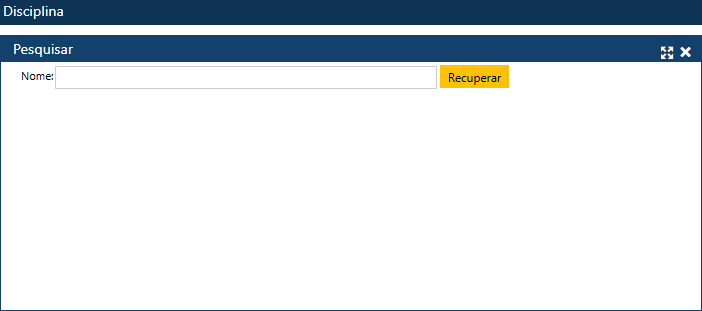 Disicplina-Interface-Pesquisar