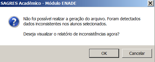 Foram encontrados erros quer ver o relatório (1)