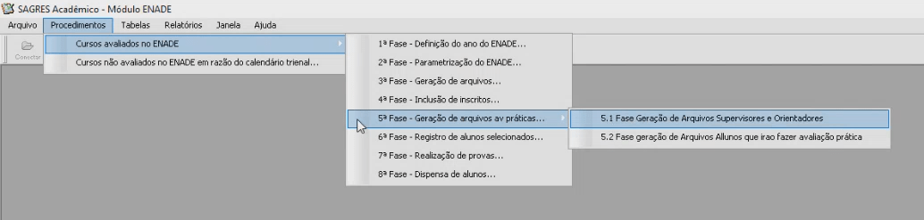 Geração de arquivos - Supervisores e Orientadores