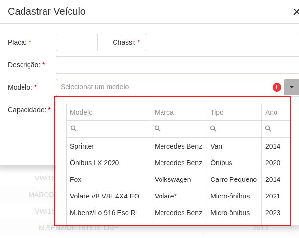 INterface-CW-Transporte-Escolar-Cadastro-Veiculo-Secao-Modelo